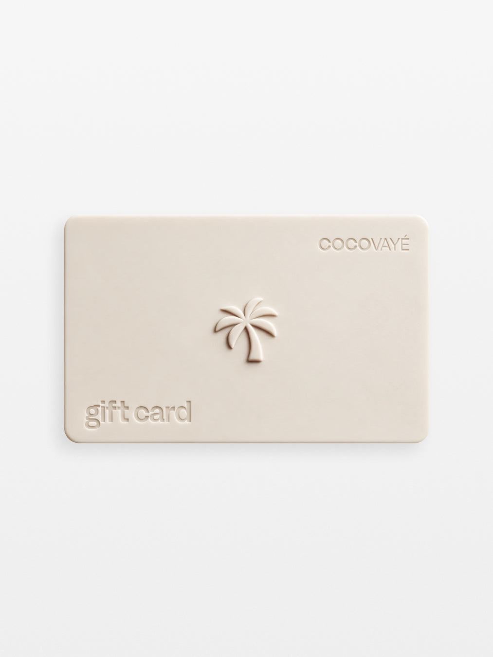 CocoVayé - gift card
